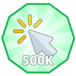 500,000 Button Clicks!