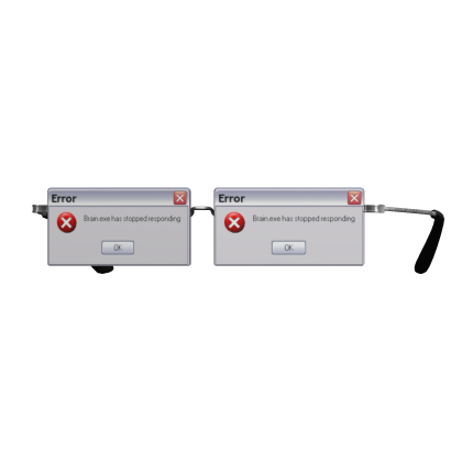 Windows XP Frutiger Aero Webcore Pop Up Glasses