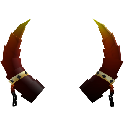 Roblox Item Fiery Horns