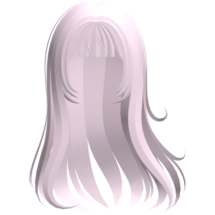 Long Windy Cute Flowy Hair In Pink