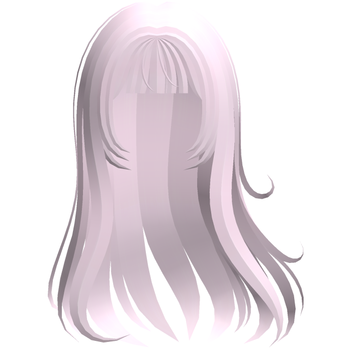 Long Windy Cute Flowy Hair In Pink
