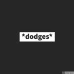 *dodges*