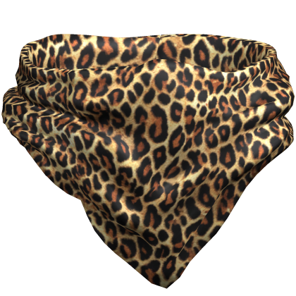 Leopard Neck Scarf Face Mask Winter Tactical Hood