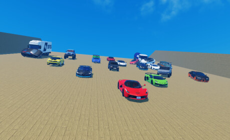 Ramp Jumping - On Sports Cars