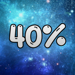 40%