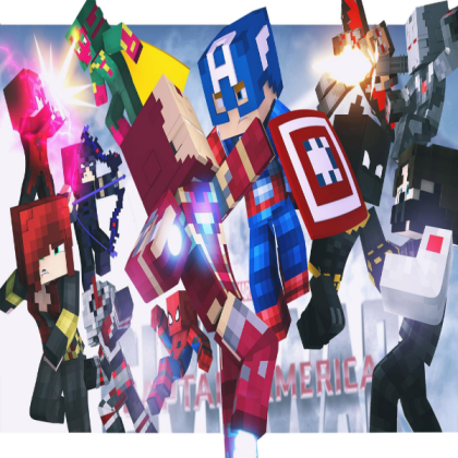 Minecraft Superhero's Roblox decal