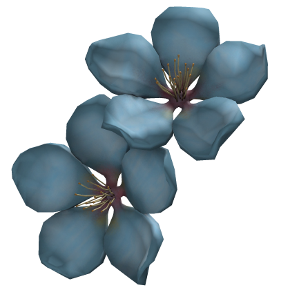 Light Blue Sakura Cherry Blossom Flowers Clip  Roblox item