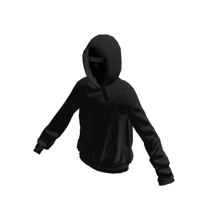 Black Hoodie with Ski Mask