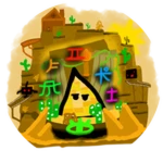 Triangle of the Desert Temple