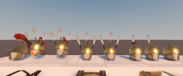 ( 19 PC ) Ancient Rome Armor & Helmet Set LEGION preview 3