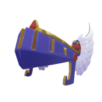 Winged Valkyrie Helm - Royal Blue