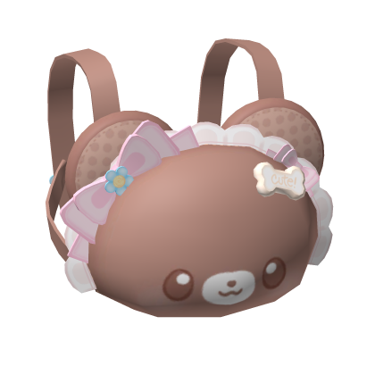 Kawaii Bear Plushie Backpack