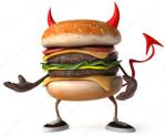 evil burger silly