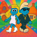 Fashion Famous:  Smurfs!!📸