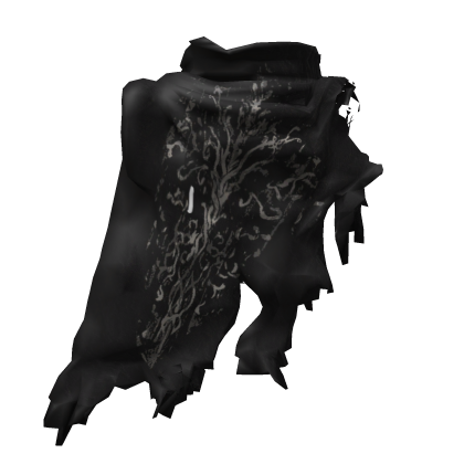 Vyke Black Fingerprint Robe