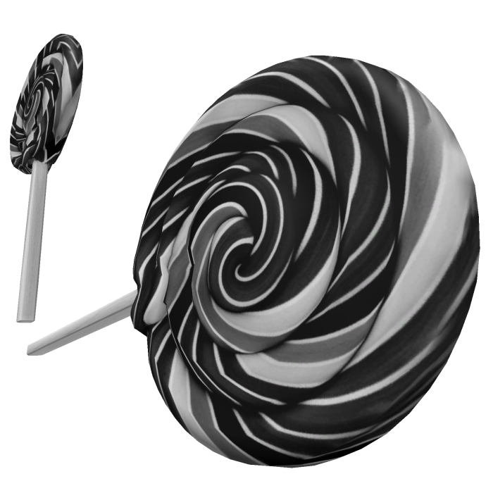 Emo Swirl Lollipops