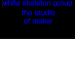 white skeleton group
