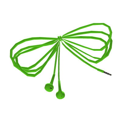 Earbuds Bow (Green)
