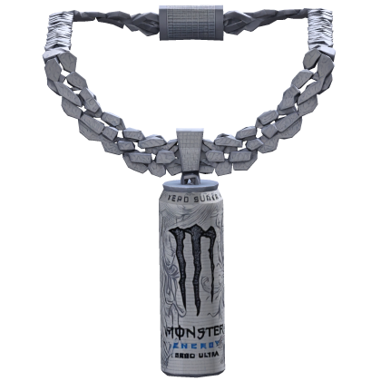 Iced Out White Monster Chain 3.0 Roblox item