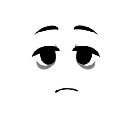 Tired Face Roblox decal