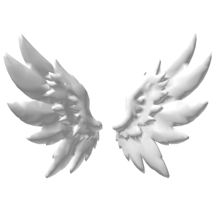 Small White Angel Wings
