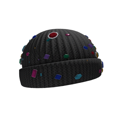 Black Diamond Gem Knit Beanie Hat
