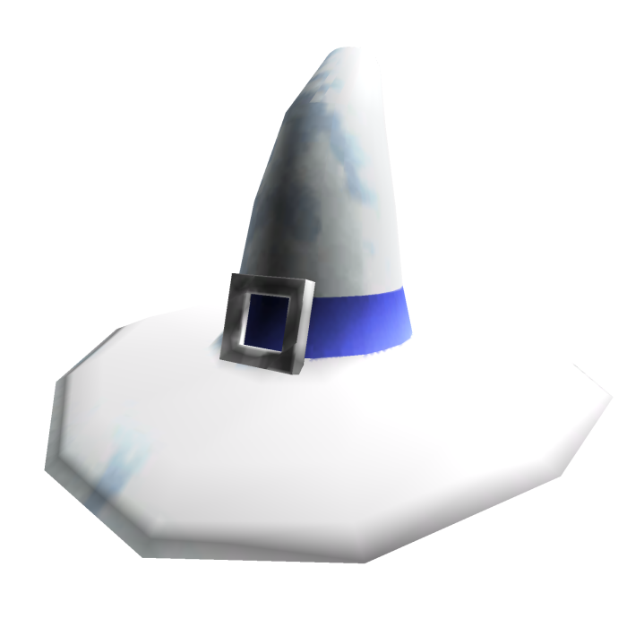 Classic White Witch Hat