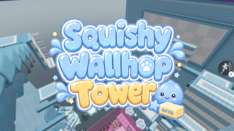 ASMR Squishy Wallhop Tower 