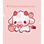 Fluffys strawberry’s