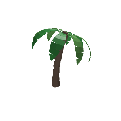 Low Poly Palm Tree