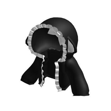Cute Black & White Frilly Bunny Jacket