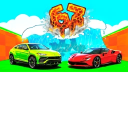 Escape a tsunami for fast cars icon
