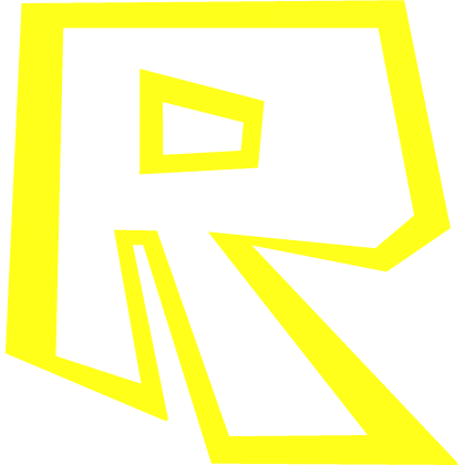 Yellow Retro Classic Roblox Pin