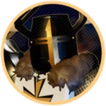 Das Kreuz und der Schneesturm Roblox badge thumbnail