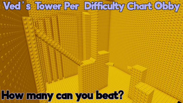 Ved's Tower Per Difficulty Chart Obby screenshot 1