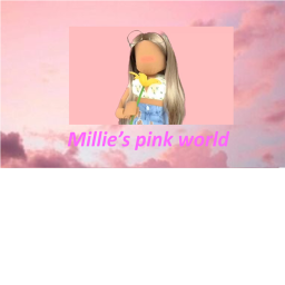 pink world by: Millie