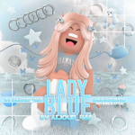 Lady blue