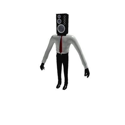 Large Speakerman (rigged)