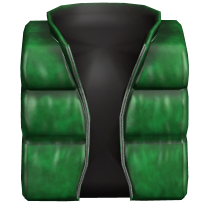 green puffer vest 1.0 thumbnail