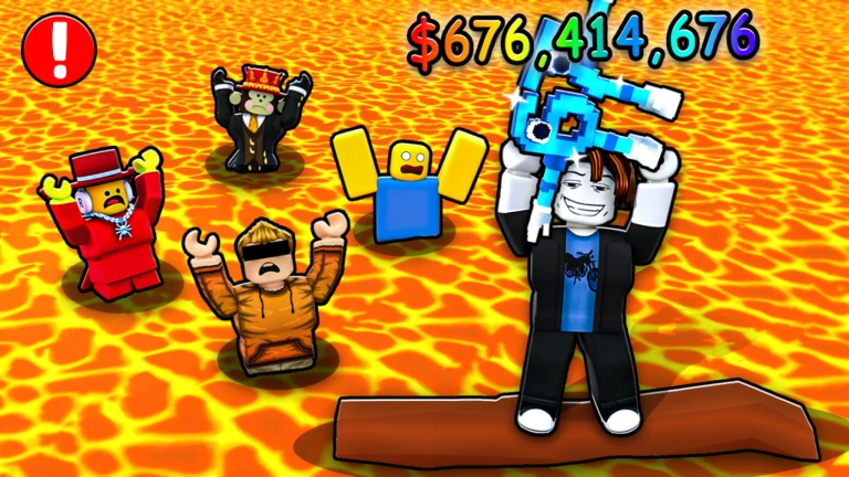 溶岩で生き残るには、ブレーンロットが必要です!