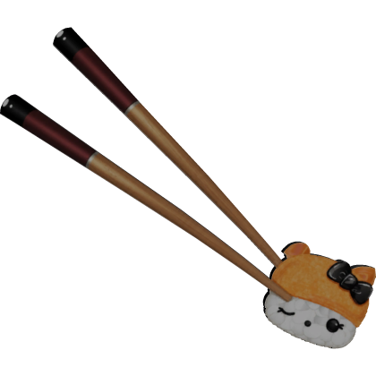 Cute Sushi NumNom Chopstick Hairclip Roblox item