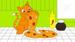 Cat pizza land
