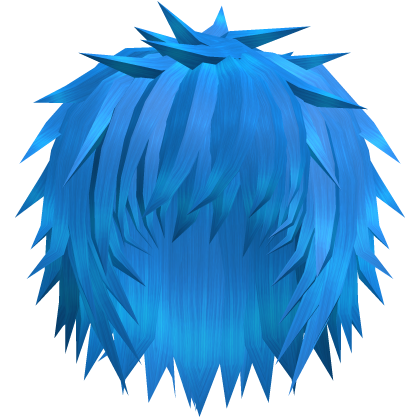 Blue Spiky Emo Vkei Anime Boy Hair