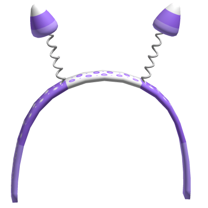 halloween purple candy corn headband