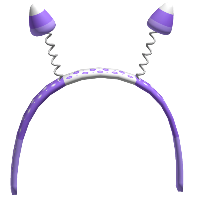 halloween purple candy corn headband