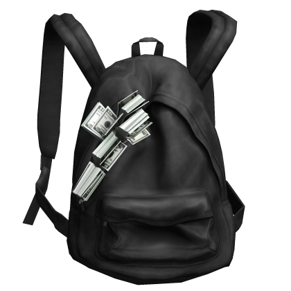 Black Money Stuffed Backpack 3.0