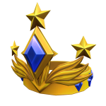 Blue Sovereign Ruby Crown