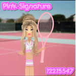 Pink Signature ୨୧