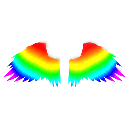 Emissive Rainbow Wings