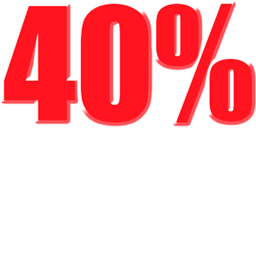 40%